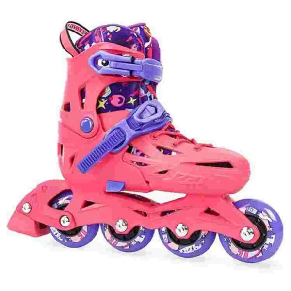 اسکیت فلایینگ ایگل Flying Eagle NT2 Kids Adjustable Inline Skates Pink, Black, Blue
