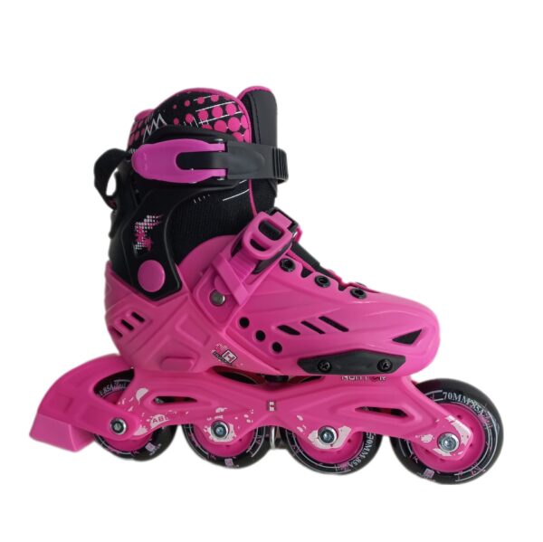 اسکیت هانتر مشکی صورتی و مشکی بنفش در سه سایز اسمال - مدیوم - لارج HUNTER SKATE